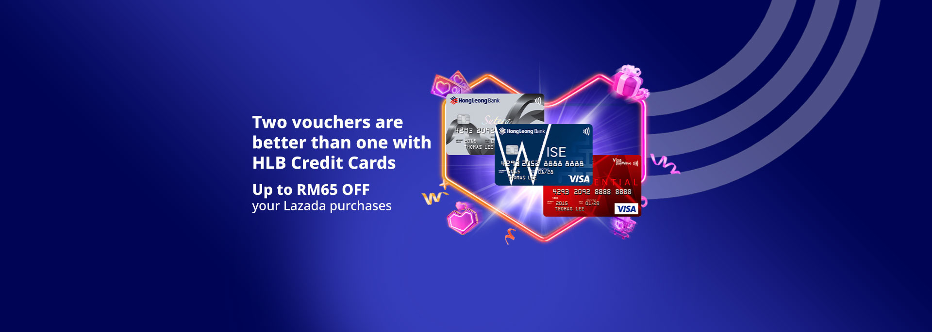 Credit Card Lazada Campaign