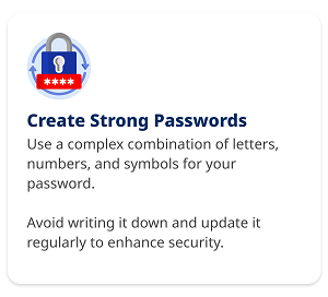Create Strong Passwords