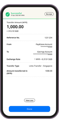 Instant transfers, zero transaction fees