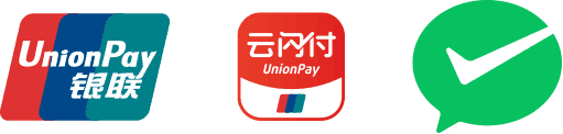 UnionPay, Weixin Pay logos