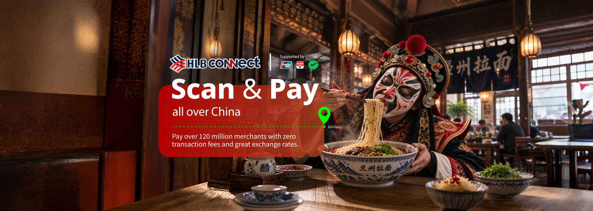 Scan & Pay all over China