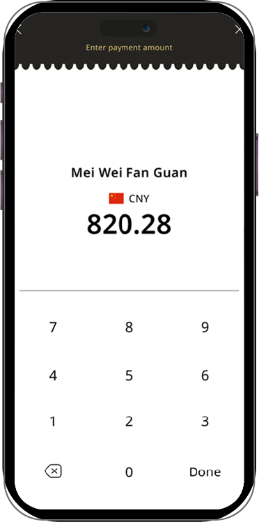 Step 4: Review the merchant name and amount, then tap “Ready to Pay”