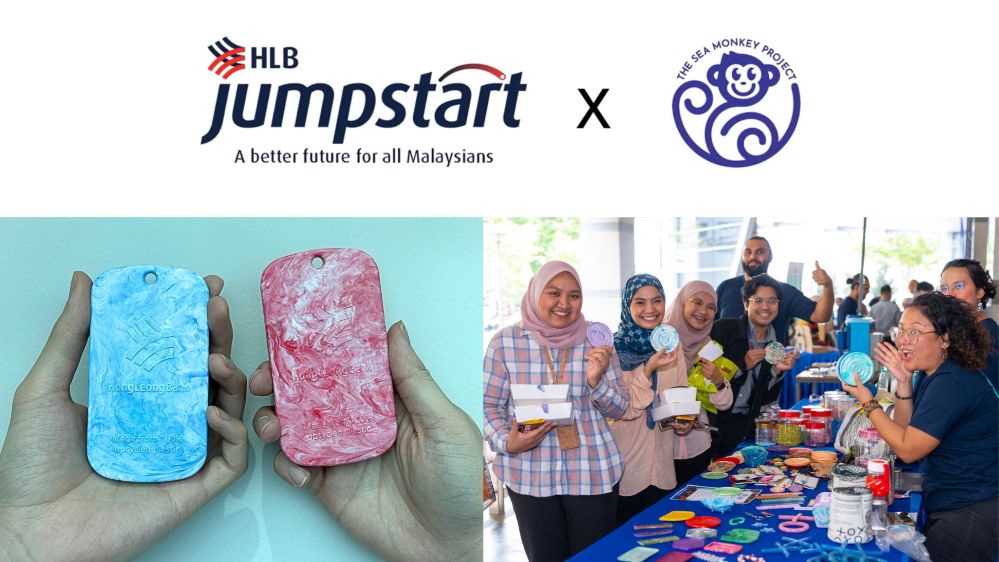 Hong Leong Bank Turns Plastic into Purpose with The Sea Monkey Project through HLB Jumpstart
