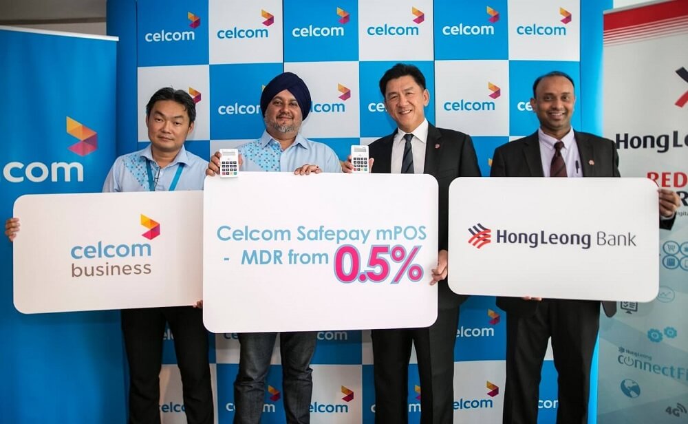 Celcom And Hong Leong Bank Facilitate E-Payment With Celcom Safepay