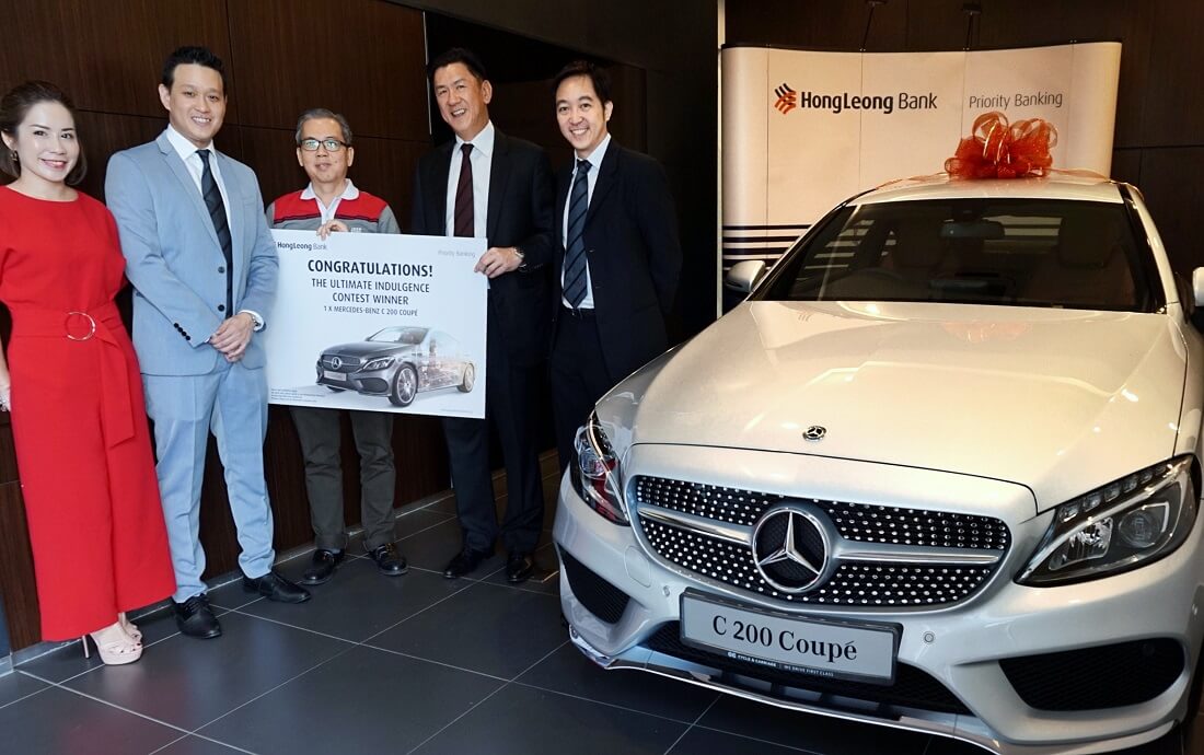 Hong Leong Priority Banking Customer Wins A Mercedes Coupe ...