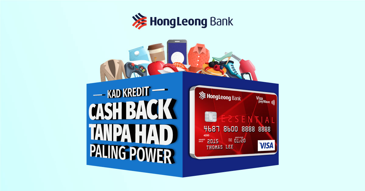 Unlimited Cashback - Essential Credit Card | Hong Leong Bank