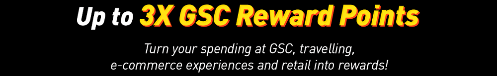 u to 3x gsc reward points