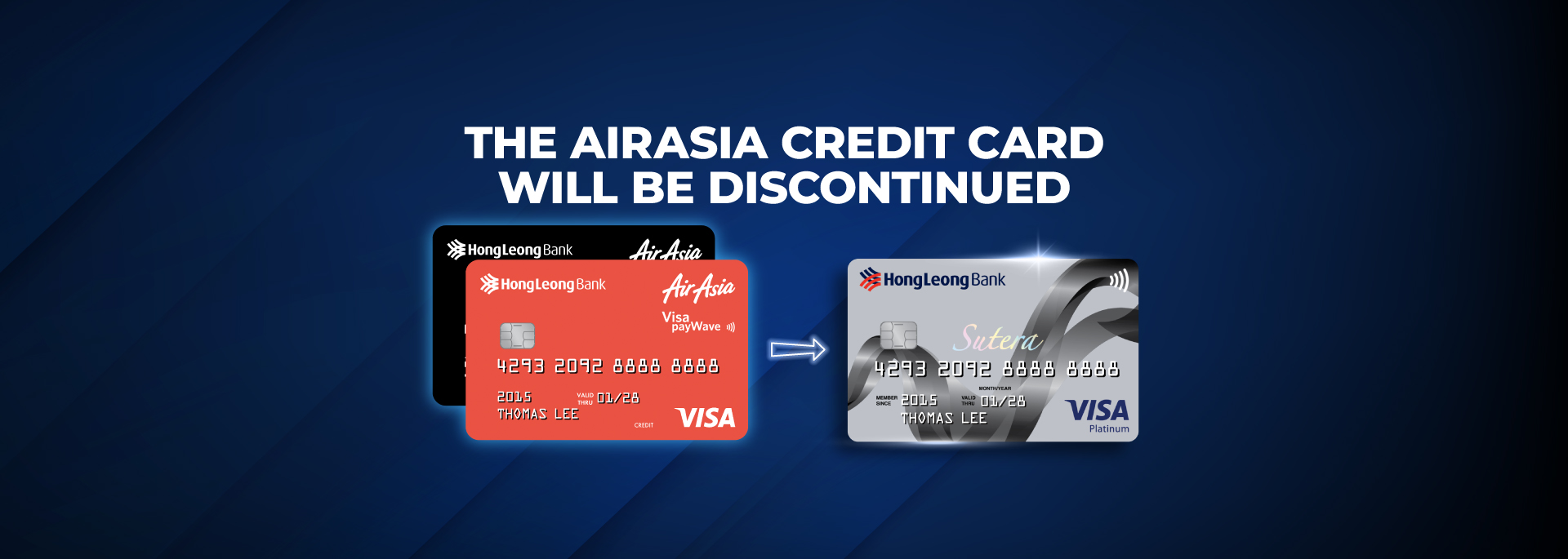 Say Hello to your new Visa Credit Card