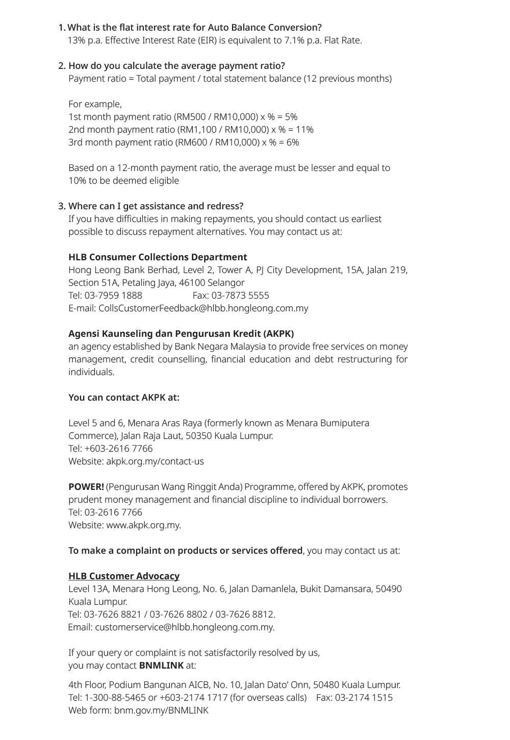 auto balance conversion faq