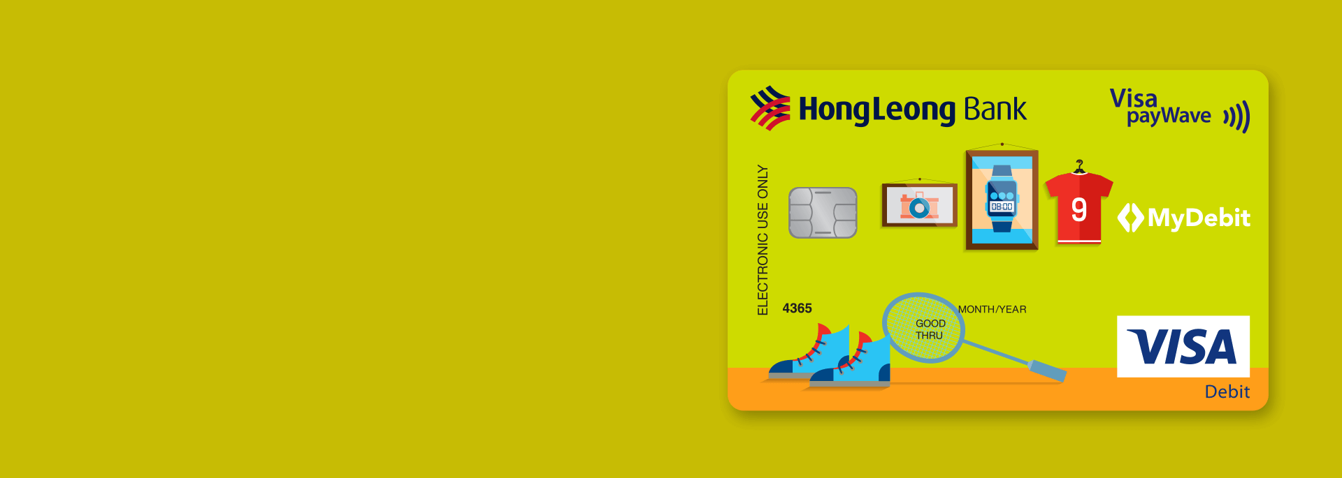 Hong Leong Bank Malaysia - Junior Debit Card (Re-loadable)