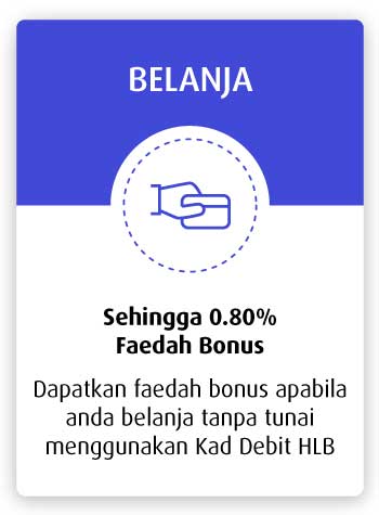 Sehingga 0.8% Faedah Bonus