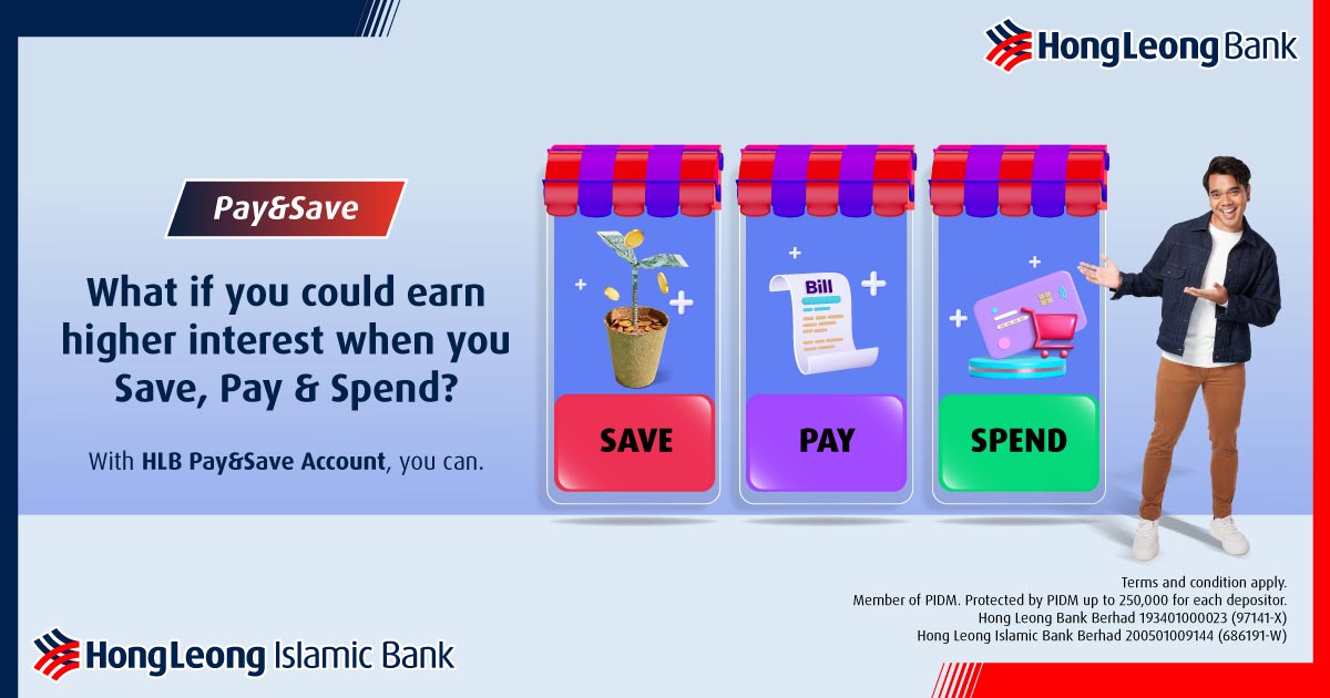 Pay&Save Account Hong Leong Bank Malaysia
