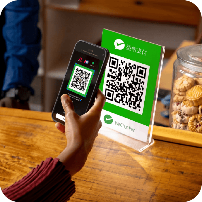 Instant QR scanning