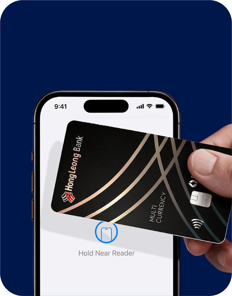 HLB Debit Card-i with Apple Pay, Google Pay and Samsung Pay support