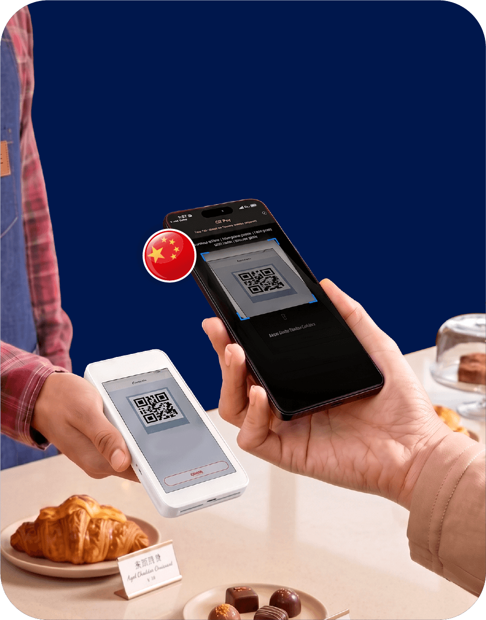 Scan and pay across China with zero transaction fees using the HLB Connect App