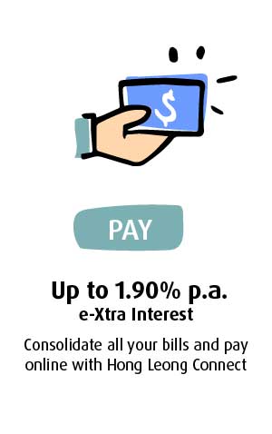 Up to 1.9% e-Xtra Interest