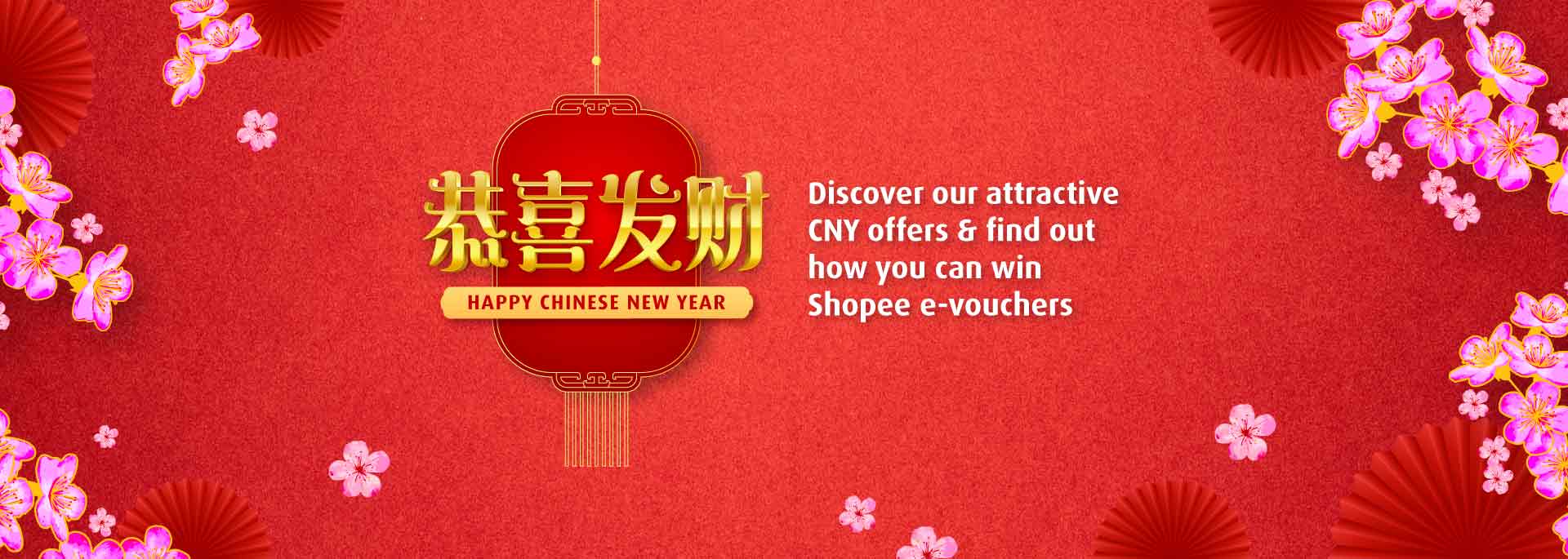 Discover our attractive CNY offers & find out how you can win Shopee e-vouchers