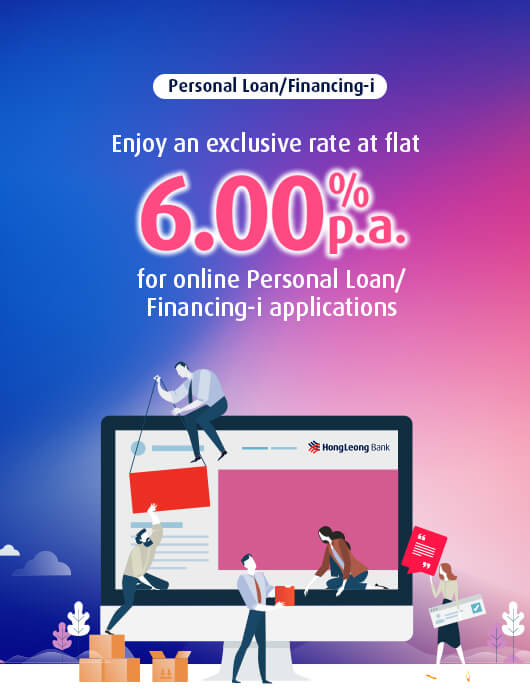 Enjoy an exclusive flat rate at 6% p.a.