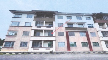 APARTMENT auction NO. 5163-2-3, STOREY NO. 2, BLOCK A, I-MAS VILLAGE (PHASE 2) OFF JALAN DATUK MOHAMMAD MUSA, 94300, SAMARAHAN, SARAWAK