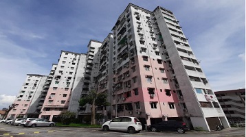 APARTMENT auction 1-08-13, GREENLANE HEIGHTS - BLOK E1, LORONG GANGSA, 11600 JELUTONG, PENANG
