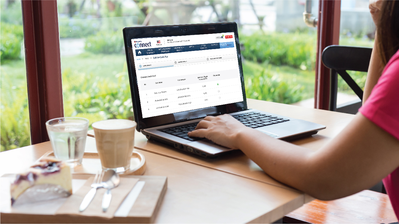 Call For Cash Via Connect Online