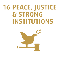 peace, justice and strong institutions