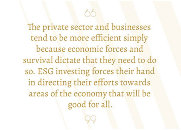 The private sector