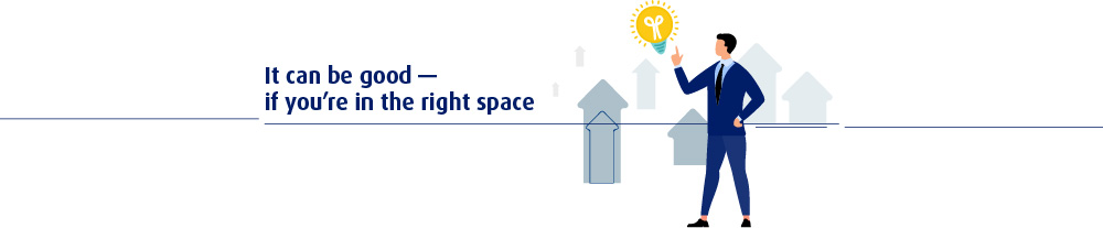 knowledge inflation right space