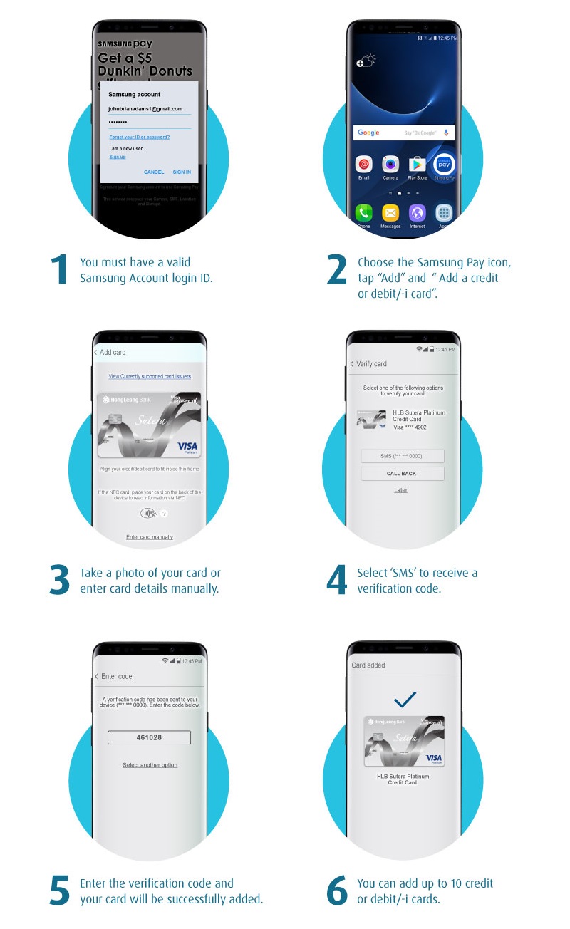 Samsung Pay how to register