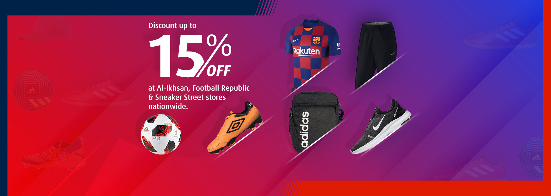 Promotions | Up to 15% OFF at Al-Ikhsan stores nationwide