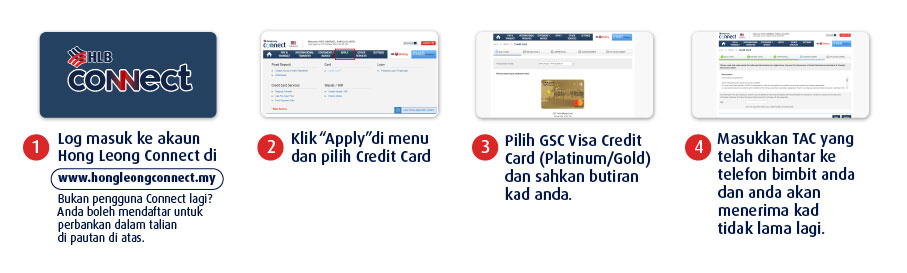 mohon kad GSC connect