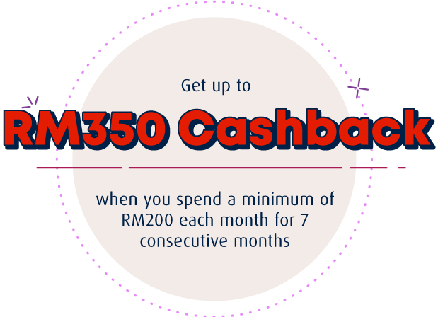 Get up to RM300 Cashback