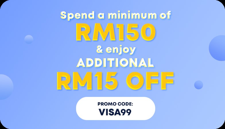 promo code: VISA99