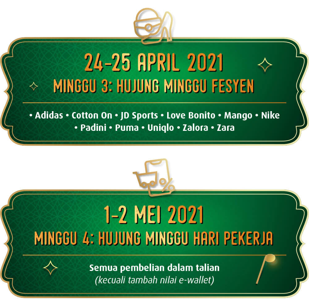 promosi minggu 3 & 4