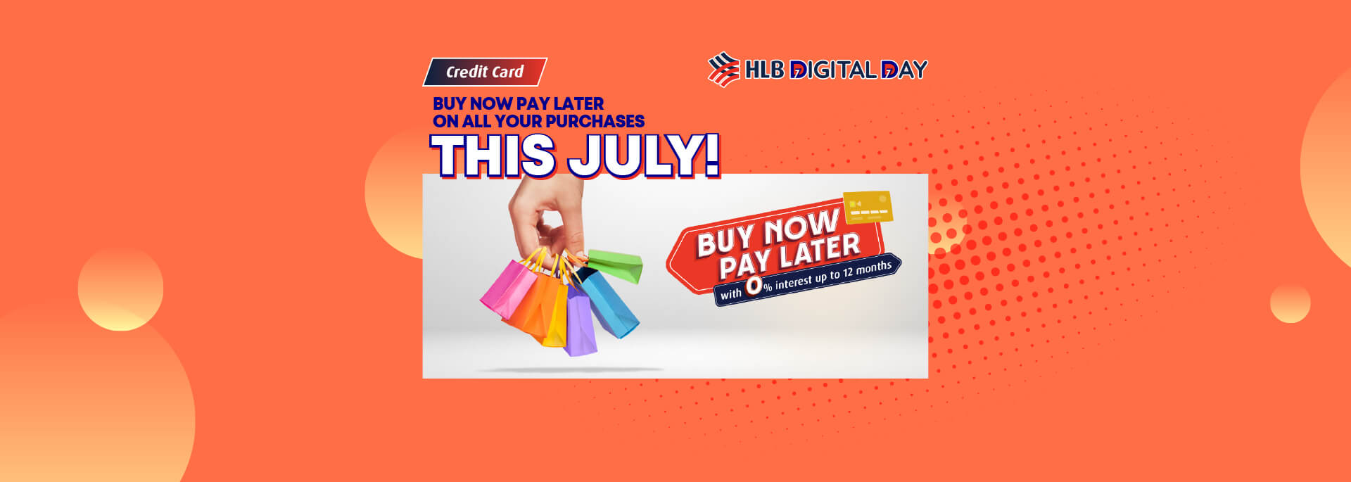 Buy Now Pay Later on all your purchases this July!