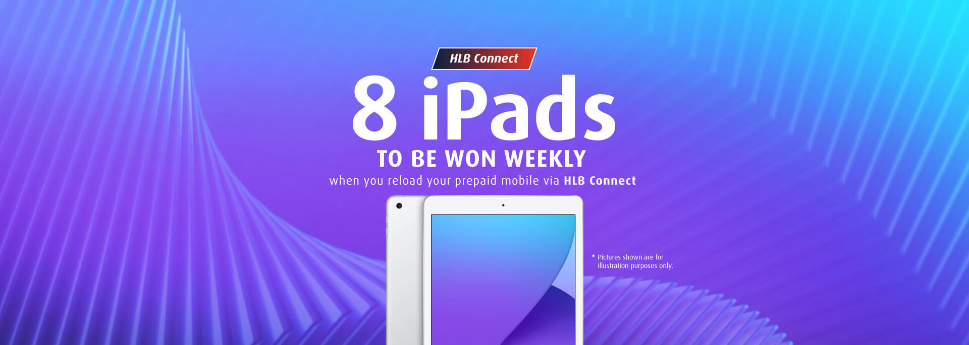 Best right? Reload prepaid can get a chance to win iPad + RM50 Cashback