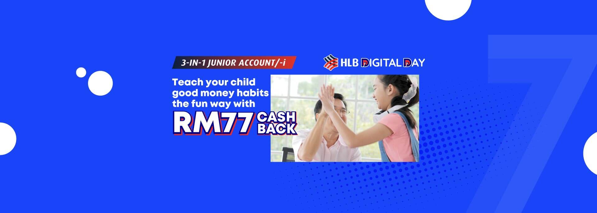 RM77 Cashback for new HLB Pocket Connect users