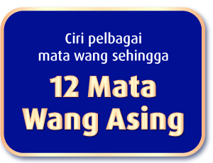 ciri pelbagai mata wang sehingga 12 mata wang asing