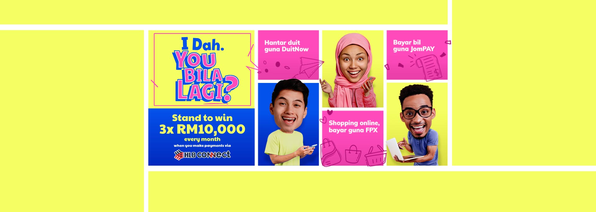 Stand to win RM10,000 when you make payments online