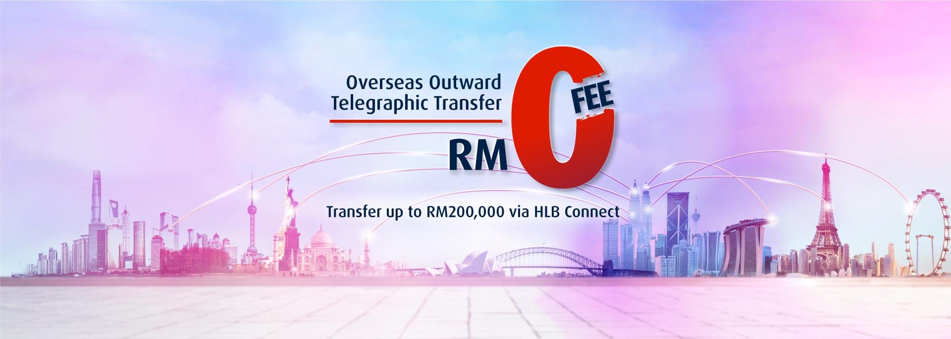 Enjoy RM0 Fee on Overseas OTT with HLB Connect