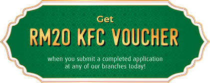 Get RM20 KFC Voucher