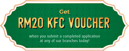 Get RM20 KFC Voucher