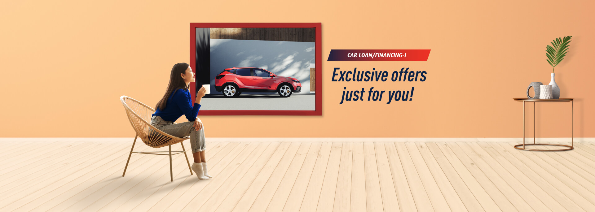 Enjoy special benefits when you apply for a new car loan/financing-i with us