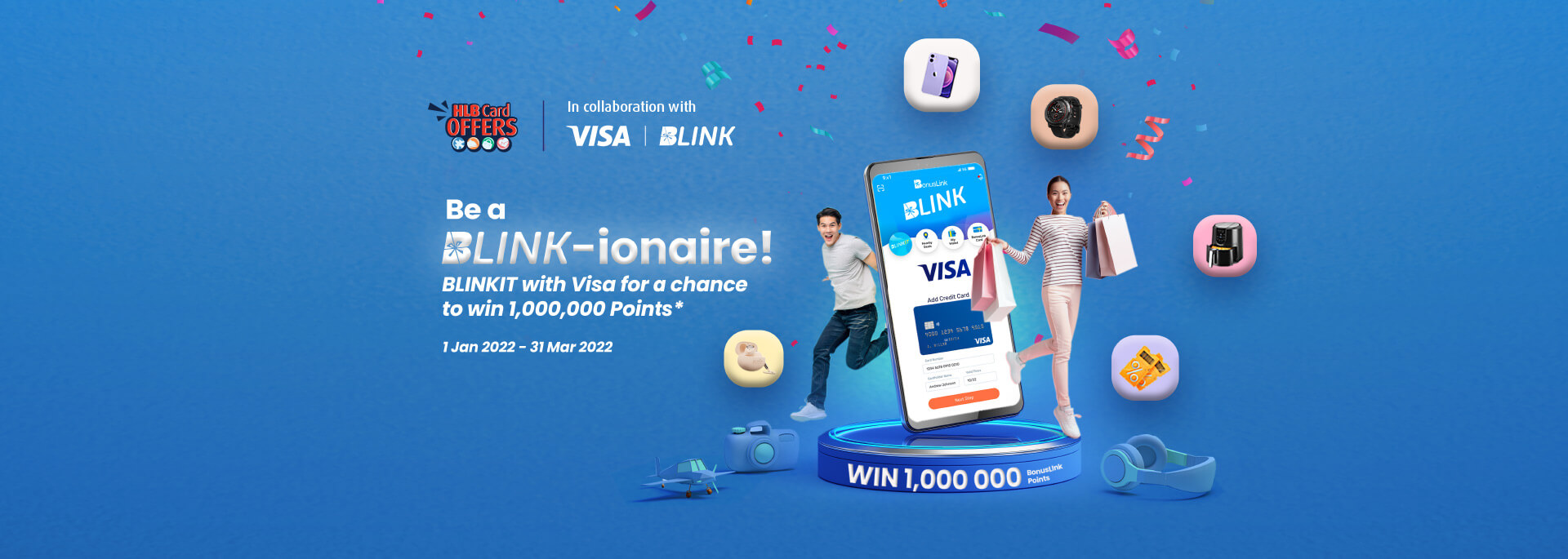 Be a BLINK-ionaire!
