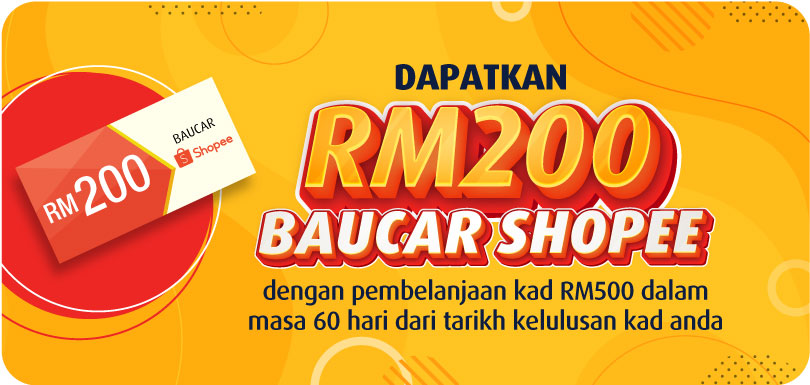 Get RM200 Shopee voucher