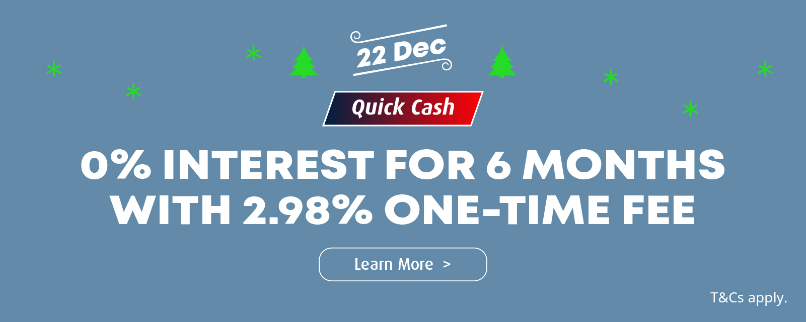 Quick Cash Carousel Banner
