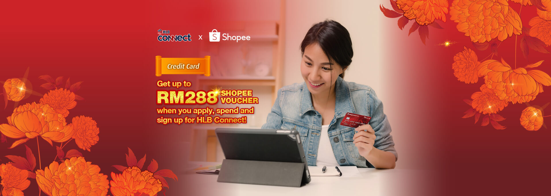 Greater Shopee rewards with your new HLB Credit Card!