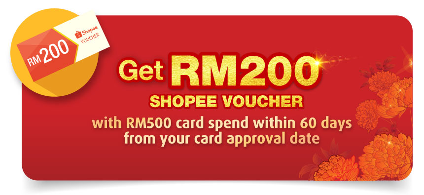 Get RM200 Shopee voucher