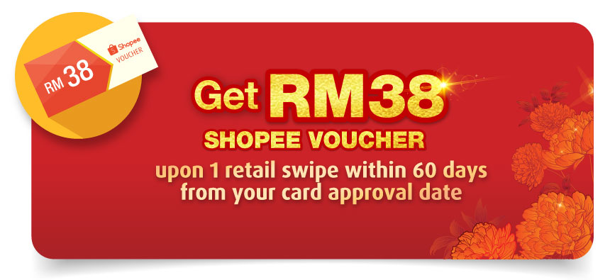 Get RM38 Shopee voucher