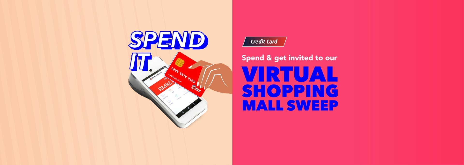 Spend & join a Virtual Shopping Mall Sweep!